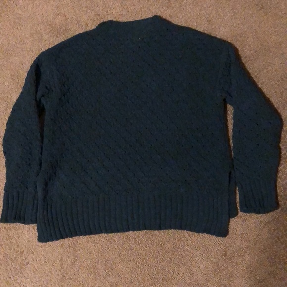 Dark Green Knit Sweater - Picture 2 of 8